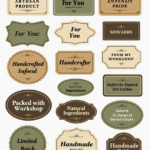 Labels & Tags - Stickers Sheet v25